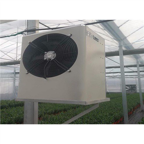 Siltumnīcas ventilatora sildītājs